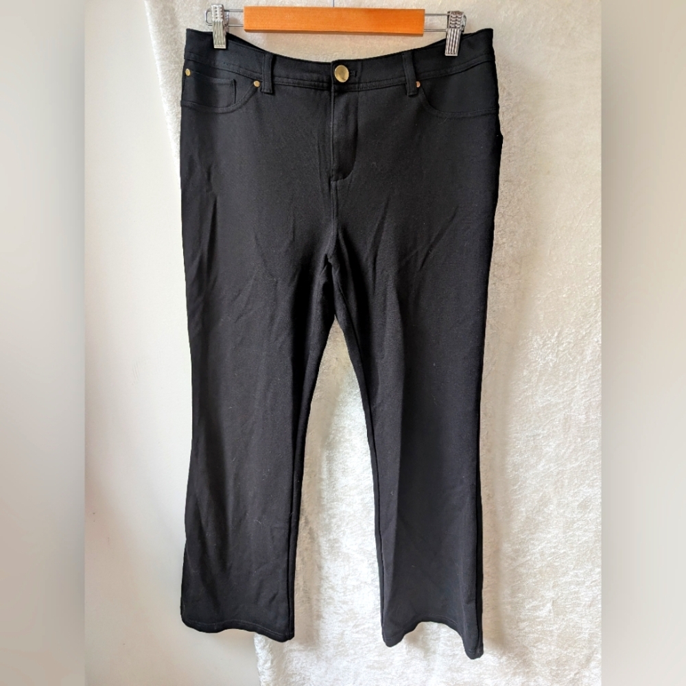 Iman 14 Thick Rayon Slacks Boot cut